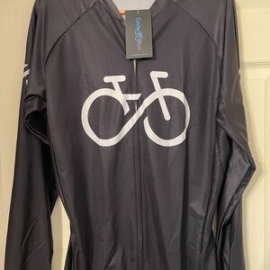 Cycling Jersey with Bicycle Logo